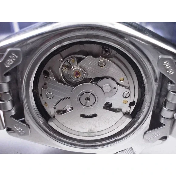 Seiko Silver and Black Men's Watch